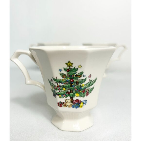 Set of 3 Vintage Nikko Christmastime Porcelain China Cups - Picture 4 of 7